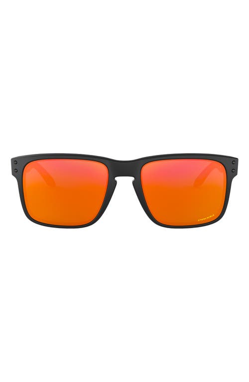 Oakley Holbrook 57mm Square Sunglasses in Matte Black at Nordstrom