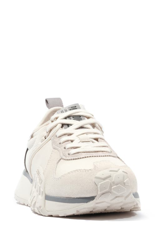 Palladium Trooprunner Sneaker In White Cap Gray