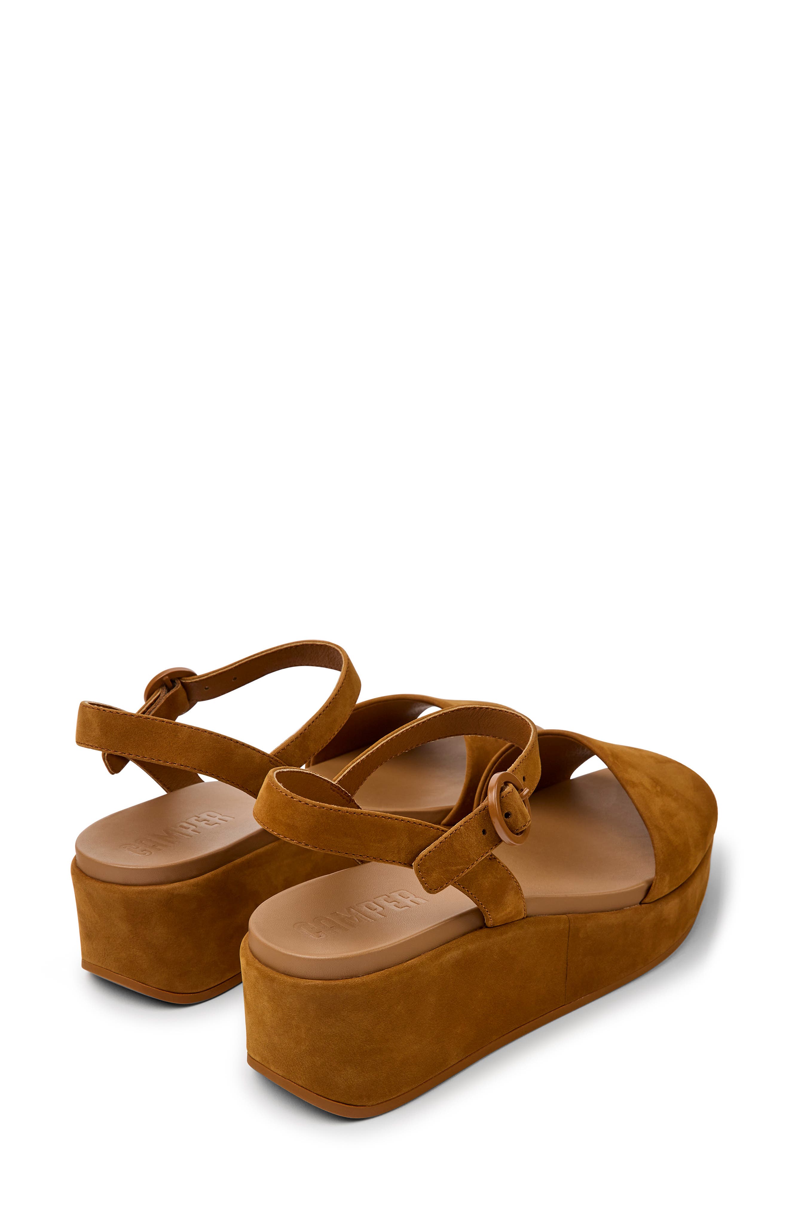 camper misia platform wedge sandal