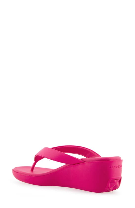 AEROSOLES AEROSOLES ISHA WEDGE FLIP FLOP SANDAL 