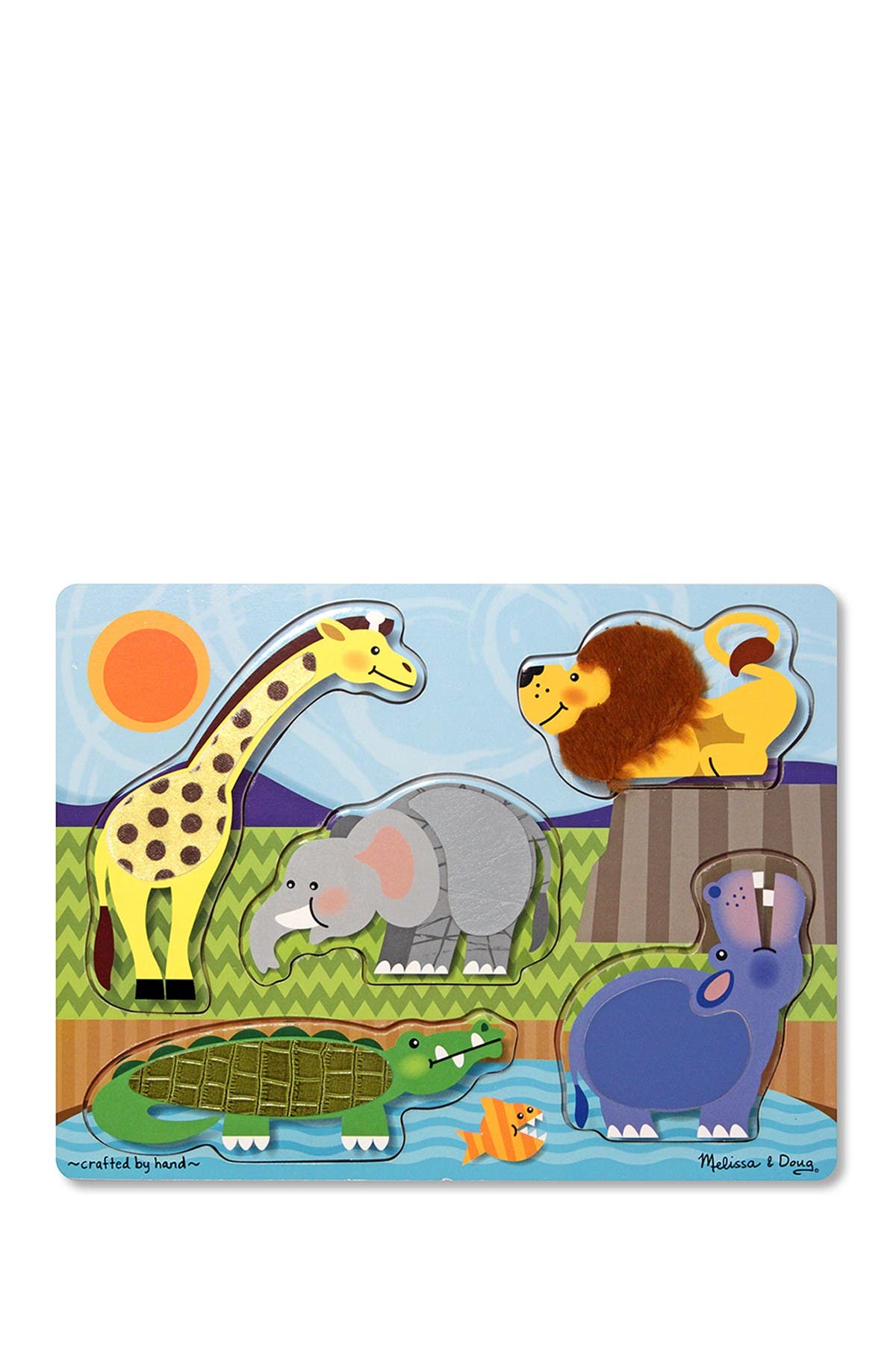 melissa and doug touch and feel puzzle