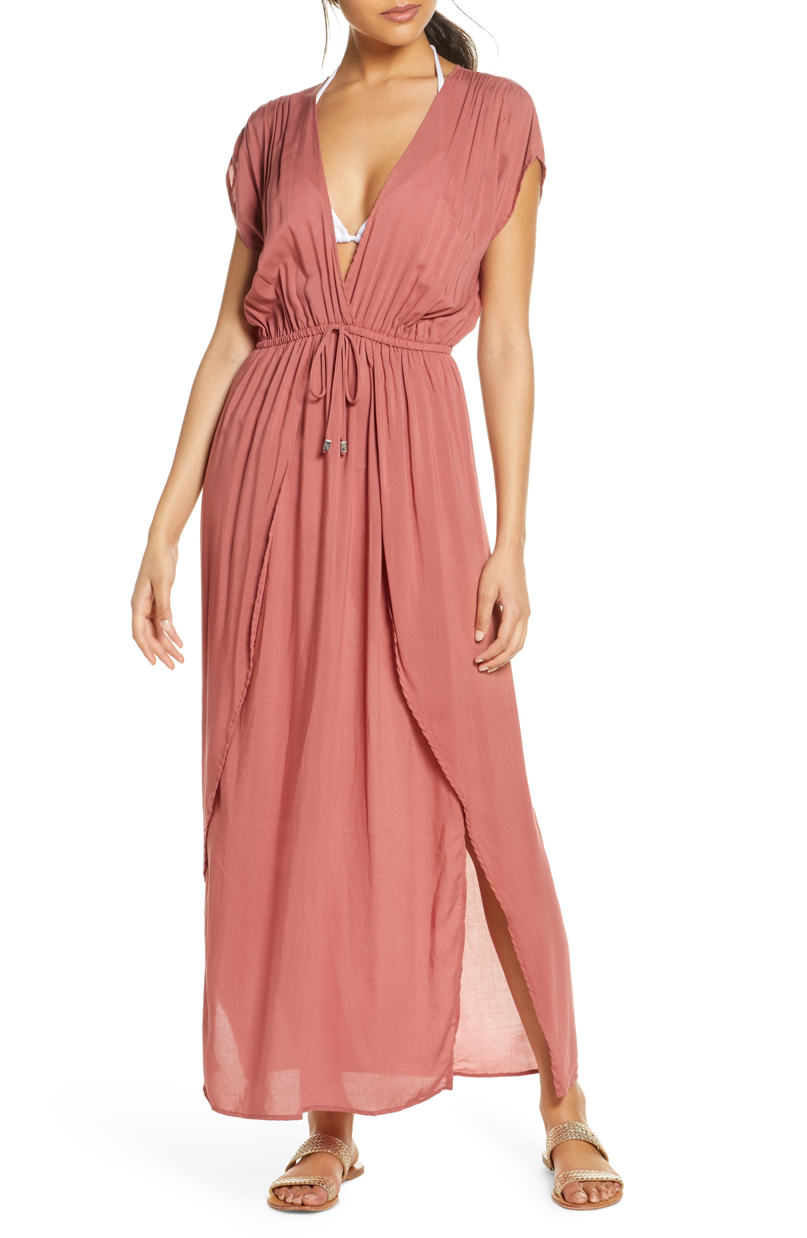 mauve dress