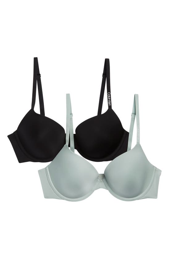 CALVIN KLEIN PURE MICRO LIGHTLY LINED DEMI BRA
