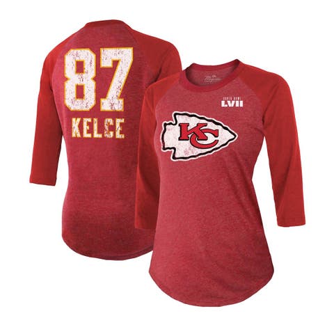 Travis Kelce Kansas City Chiefs Nike Youth Color Rush Player Pride Name &  Number T-Shirt - Red