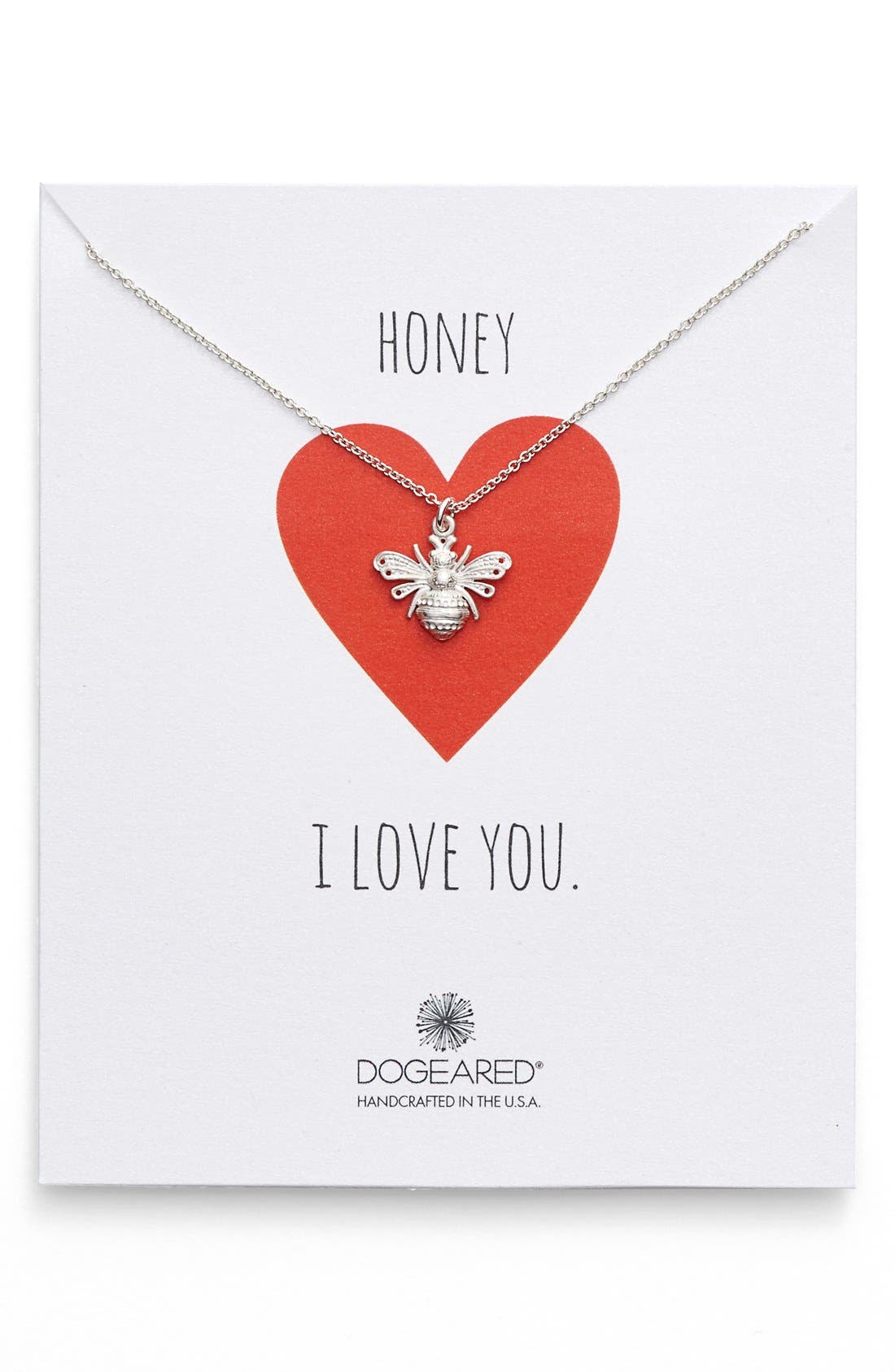 Dogeared 'Honey Bee' Pendant Necklace (Nordstrom Exclusive) Nordstrom
