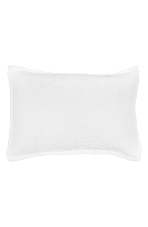 Pom Pom at Home Harbour Matelassé Sham in White at Nordstrom, Size King