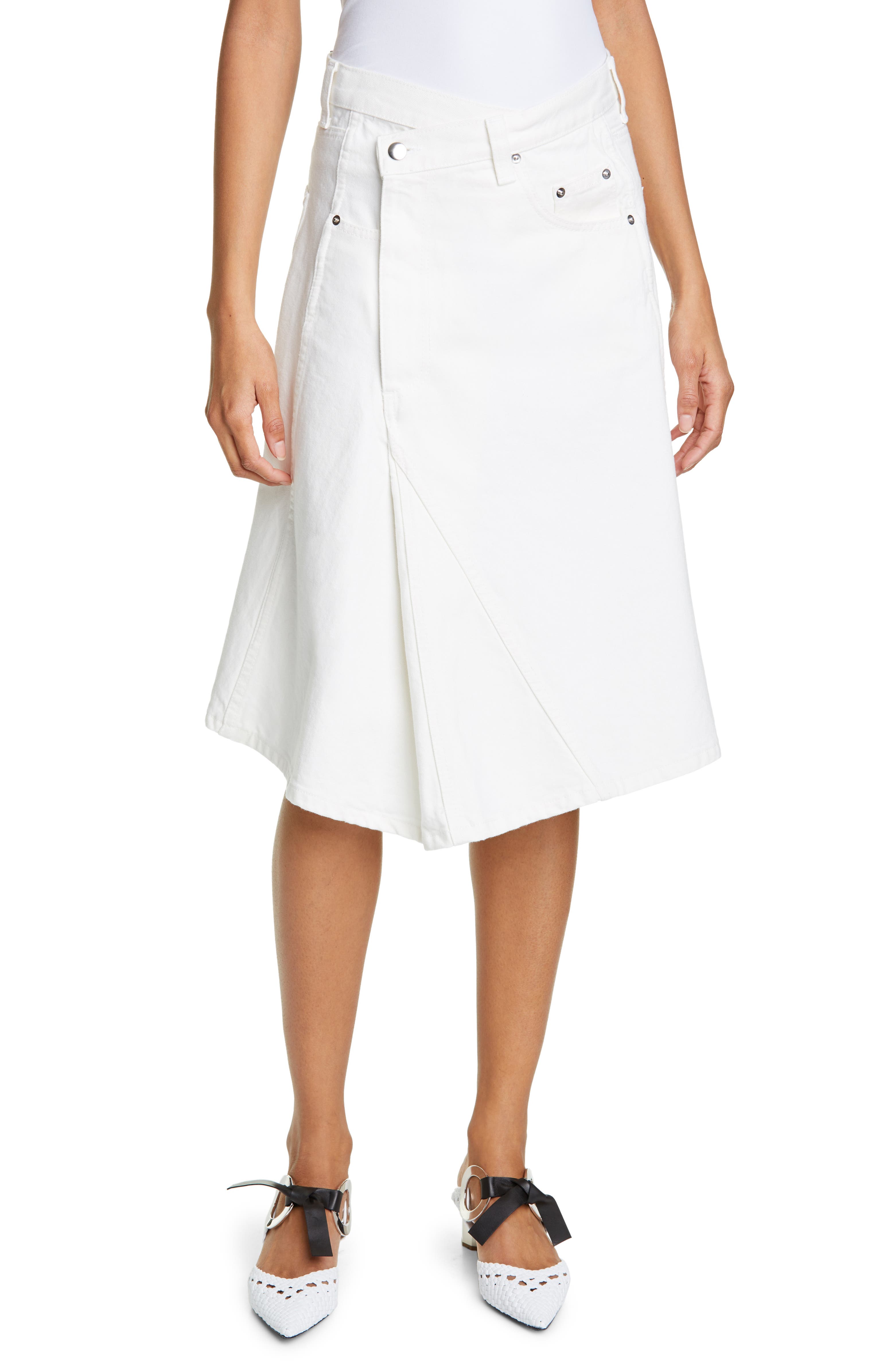 Proenza Schouler Reworked Denim Skirt | Nordstrom