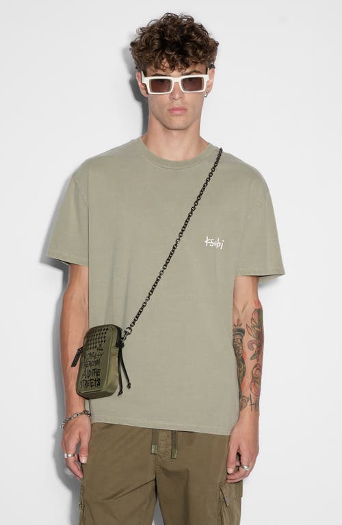 Shop Ksubi All Day Biggie Logo T-shirt In Green