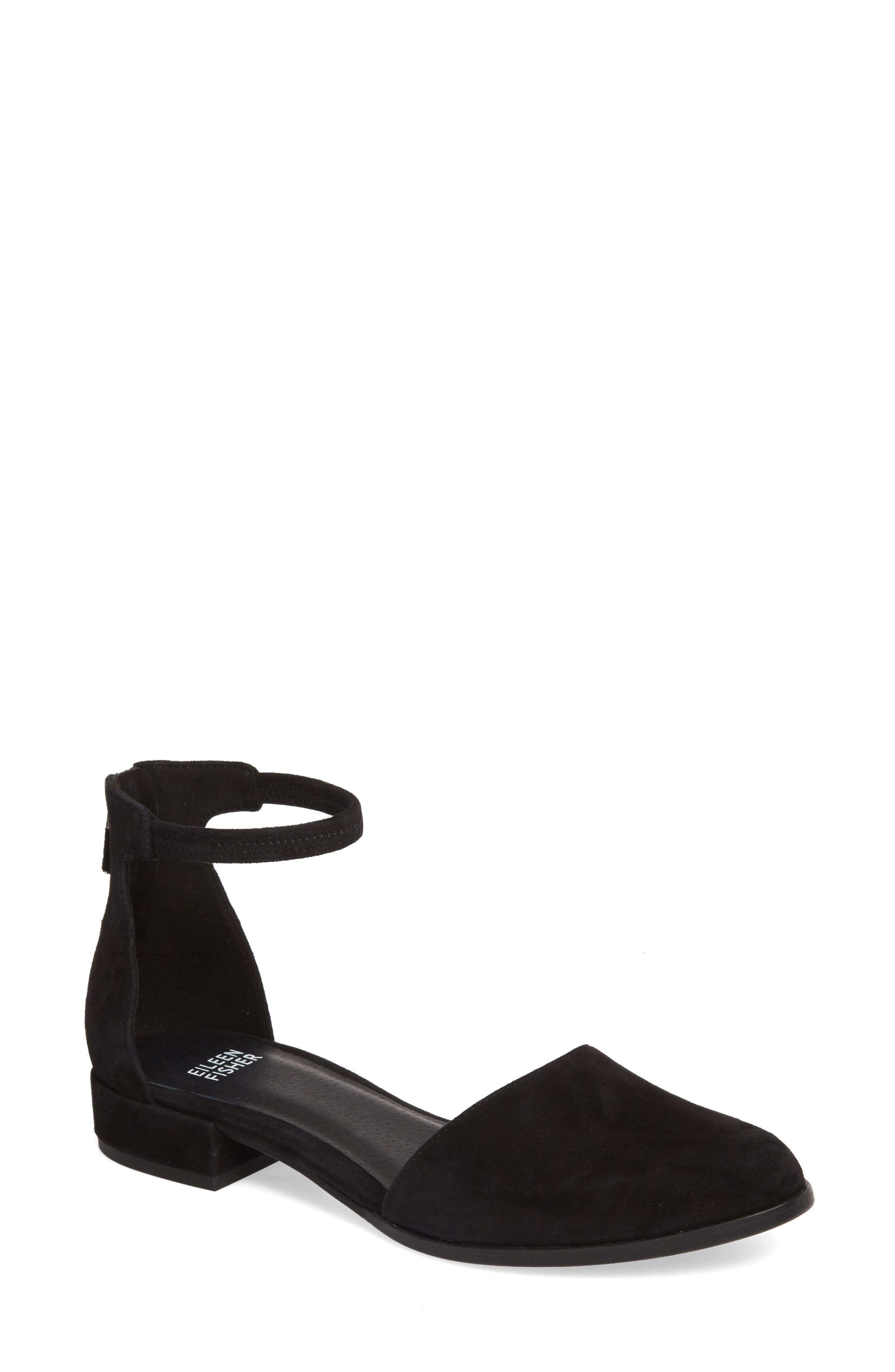 eileen fisher hutton ankle strap shoe