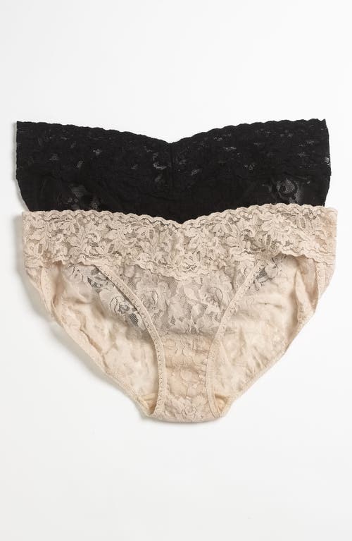 Hanky Panky Signature Lace Vikini Black/Chai at Nordstrom,