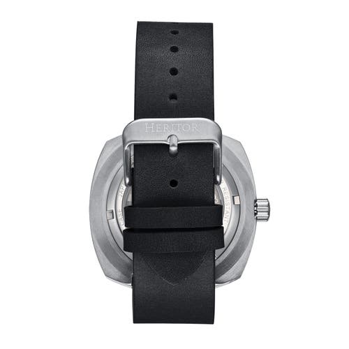 Heritor Automatic Heritor Men's Davenport Watch In Silver/black