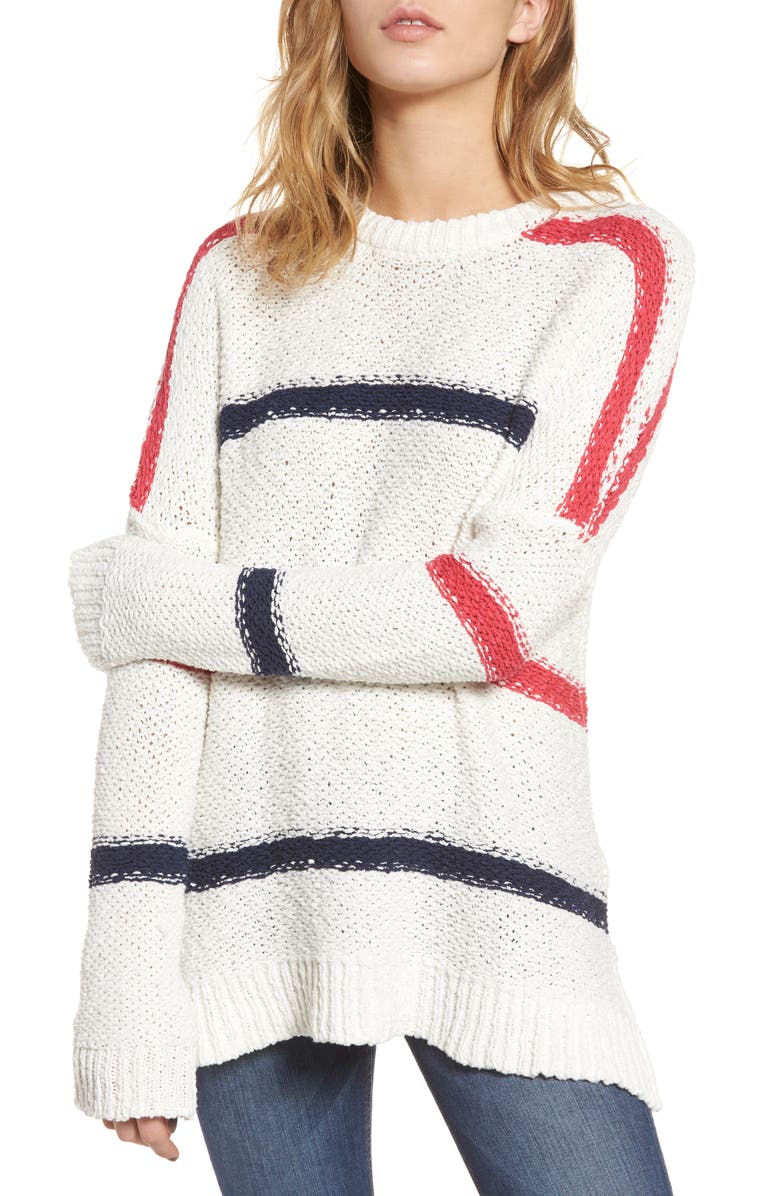 cupcakes and cashmere Madden Stripe Sweater | Nordstrom