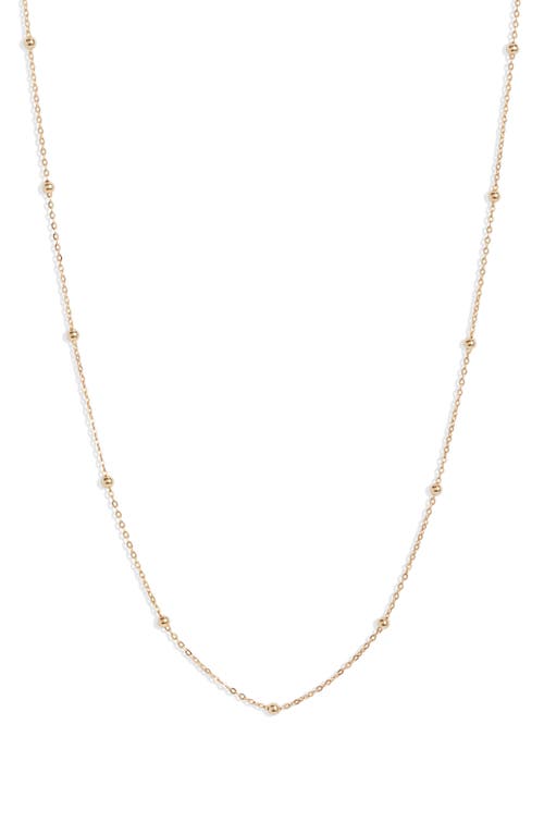 Bony Levy 14k Gold Ball Bead Chain Necklace In 14k Yellow Gold