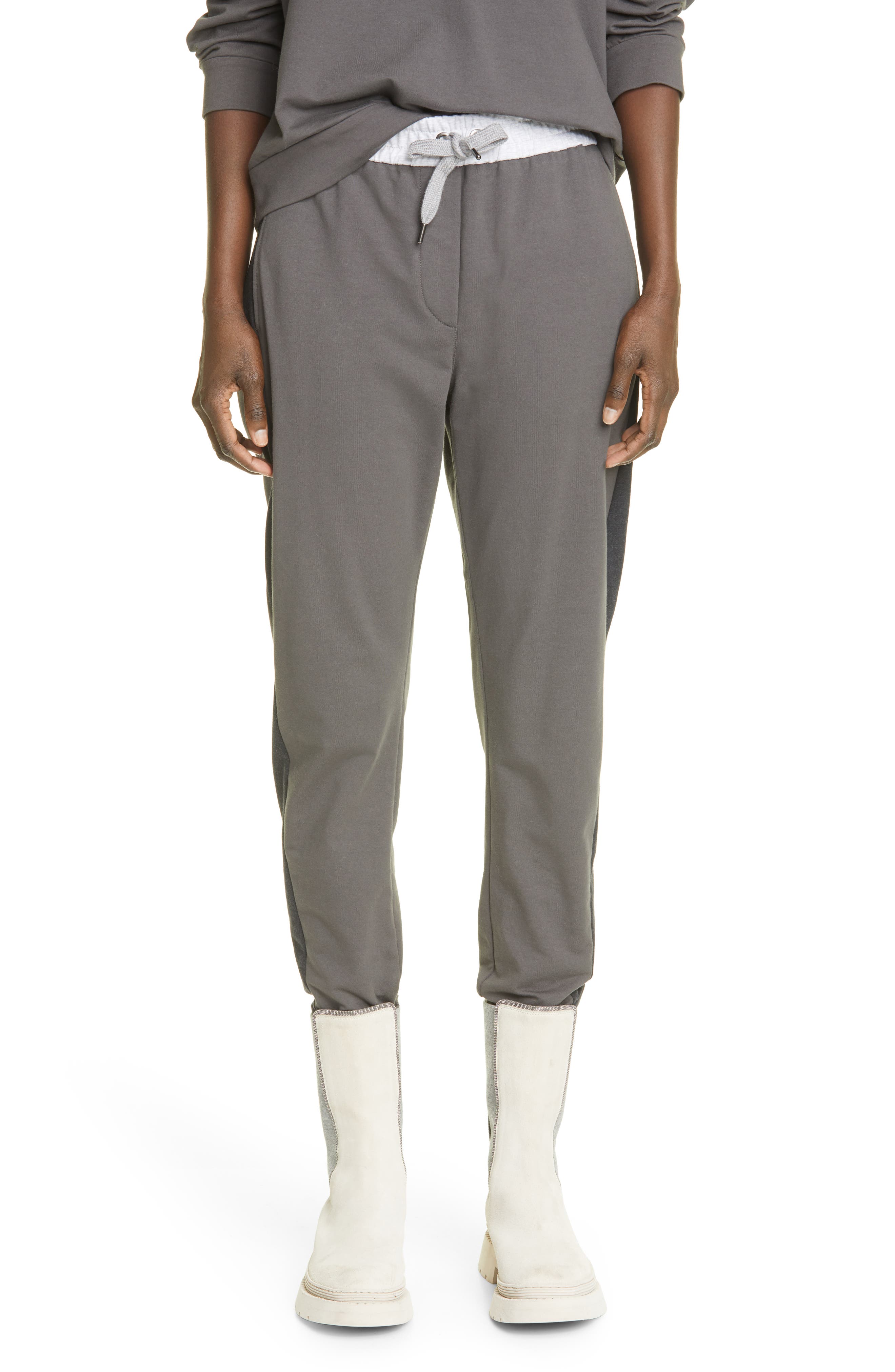 Pantalon Femme Brunello Cucinelli - Taille Régulière - Couleur Desert - Neuf Avec étiquettes