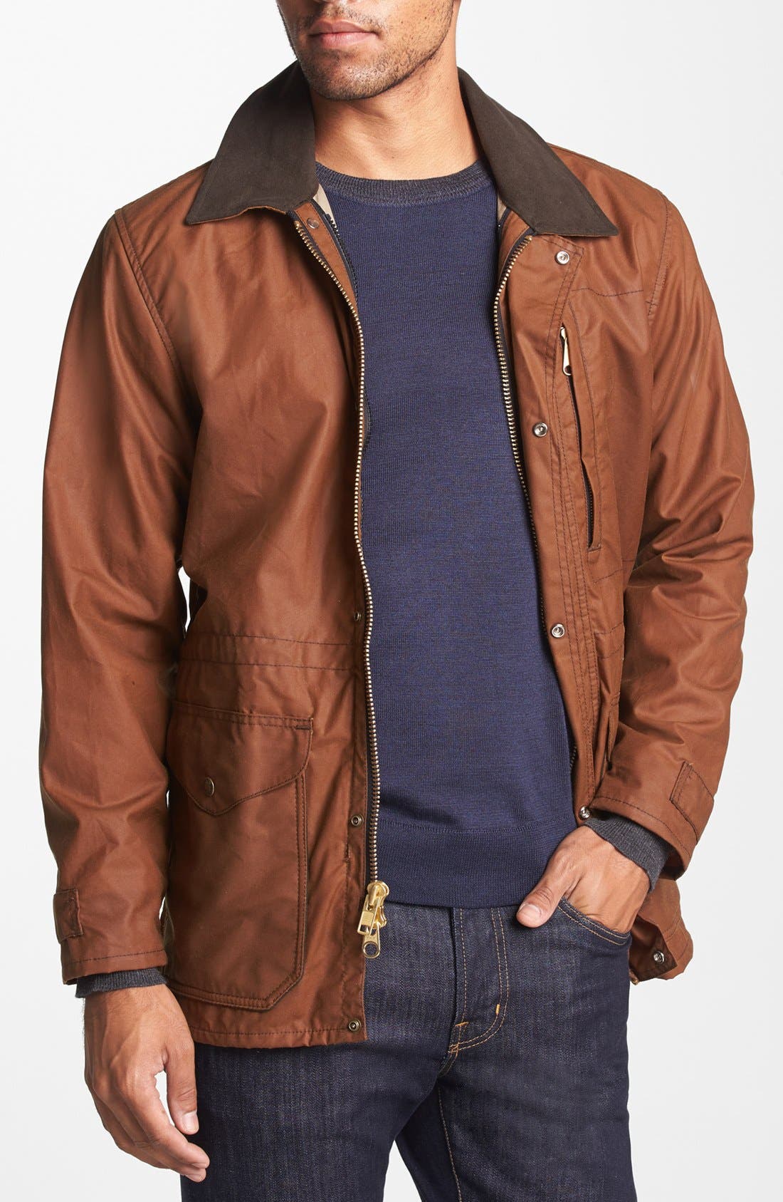 Filson Waxed Cotton Coat Nordstrom