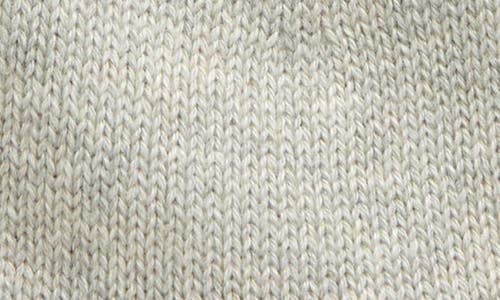 Pink Lemonade Double Pompom Organic Cotton Beanie In Vanilla Grey