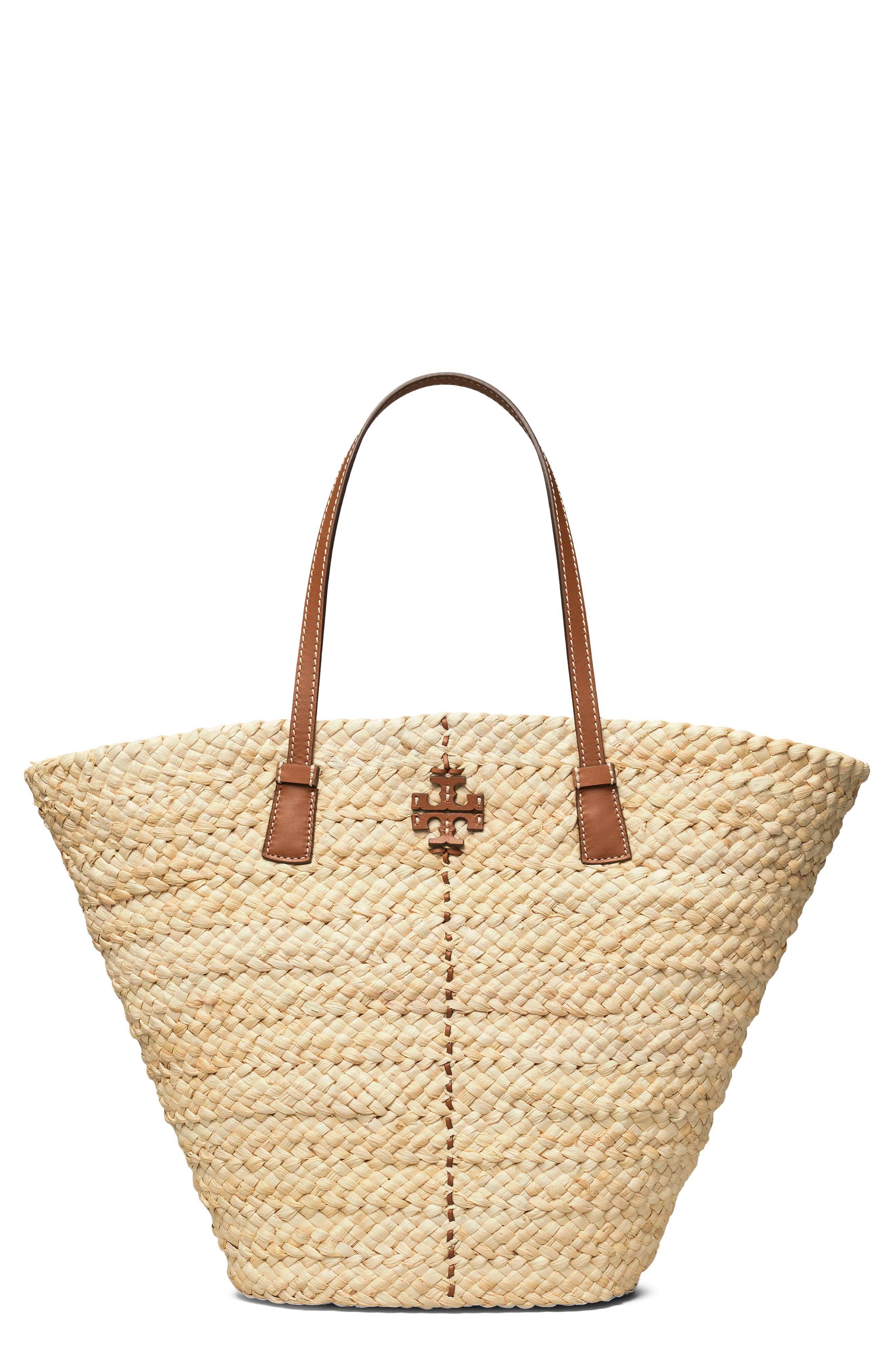 tory burch straw tote