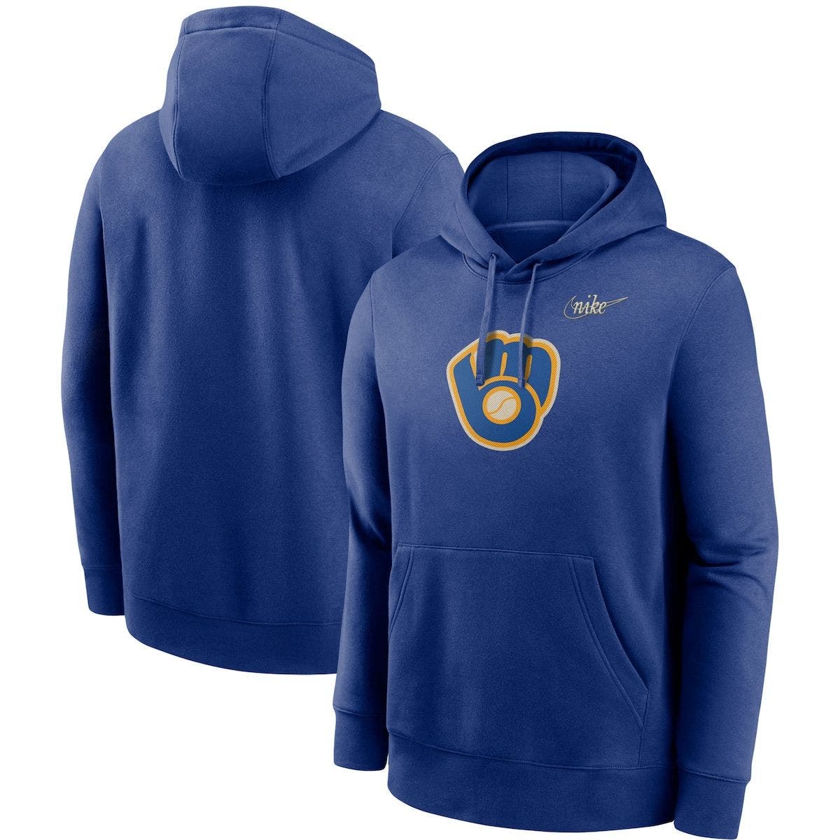 nike brewers hoodie