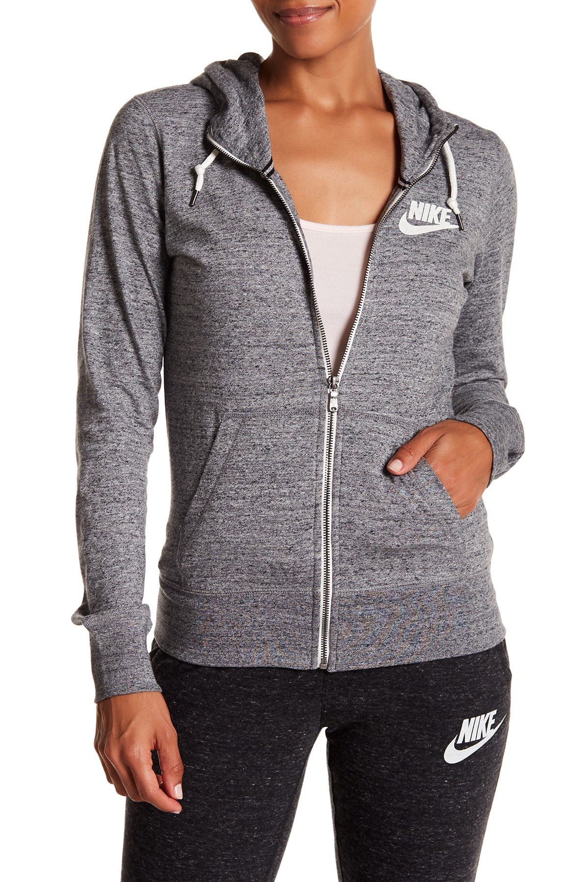 nike gym zip hoodie
