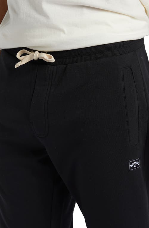 Shop Billabong All Day Lounge Pants<br /> In Black/black