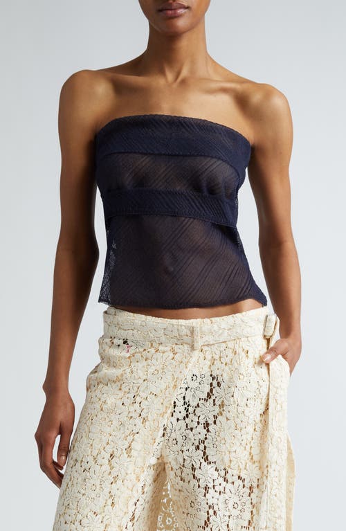 Eckhaus Latta Alto Tube Top Sapphire at Nordstrom,