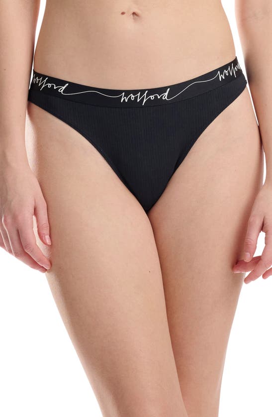 Shop Wolford 3-pack Bikinis In Black