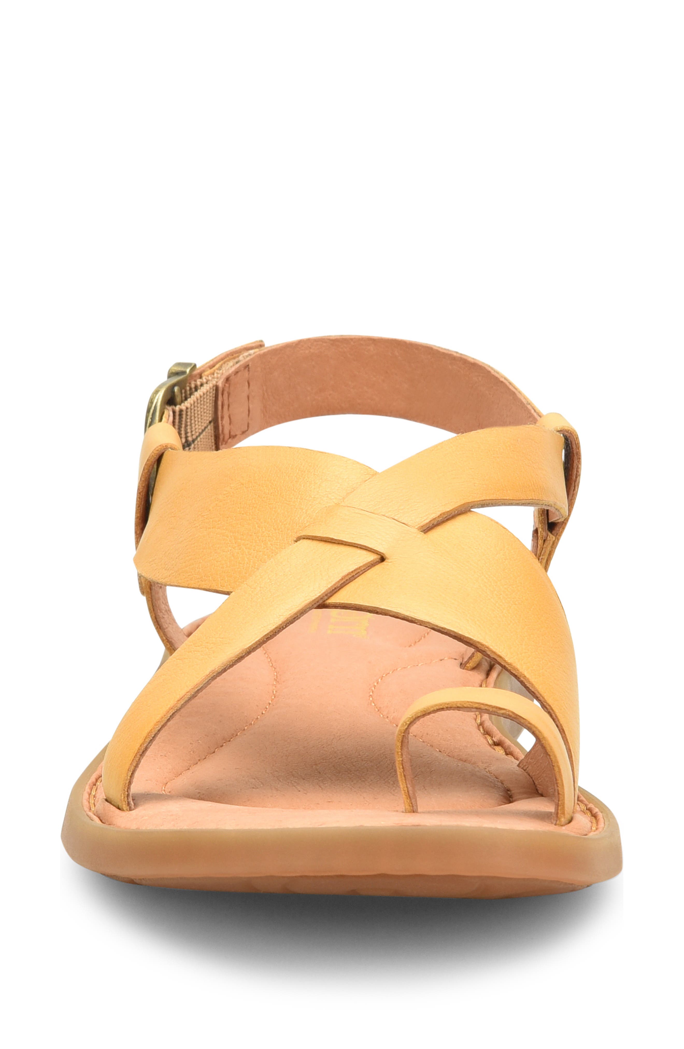 born yellow sandals