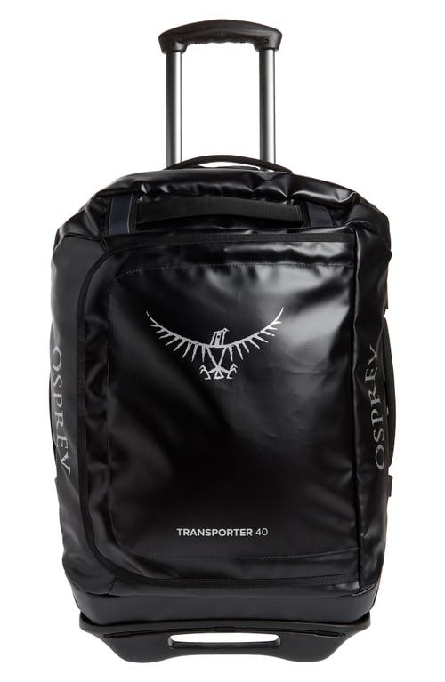 Transporter 22-Inch Wheeled Duffle Bag in Black