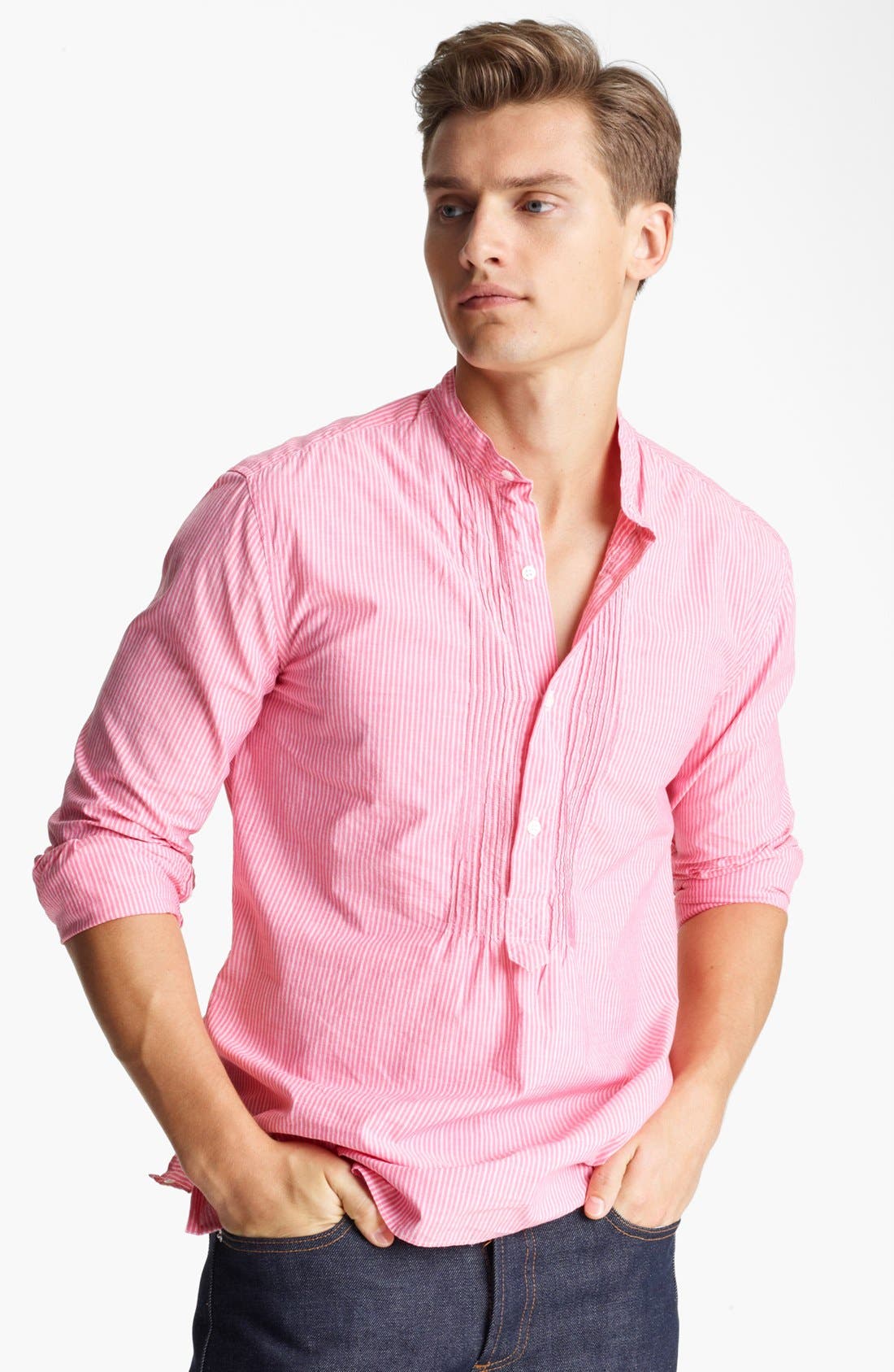 Michael Bastian Indian Wedding Stripe Popover Shirt Nordstrom