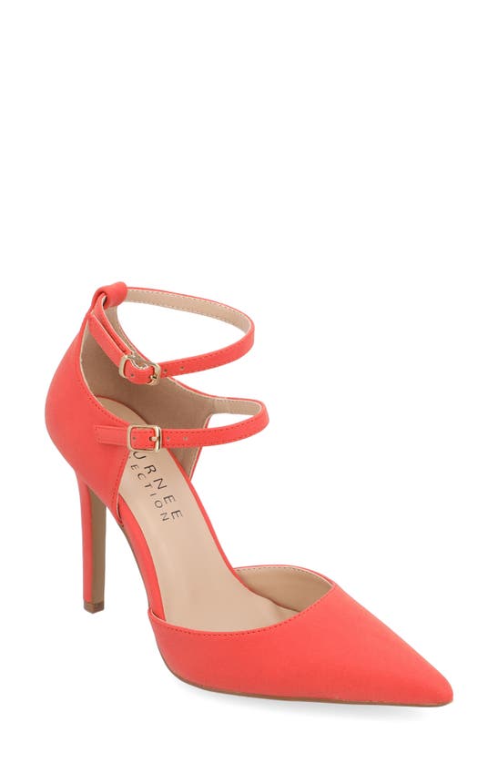 Journee Collection Lilyann Pump In Orange