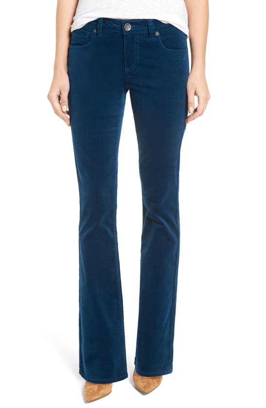 Kut From The Kloth Baby Bootcut Corduroy Jeans In Poseidon