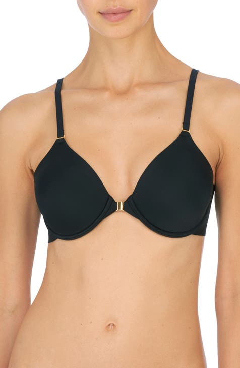 Theya Hook & Eye Front Fastening Bra Vanilla TL002B - Belle Femme