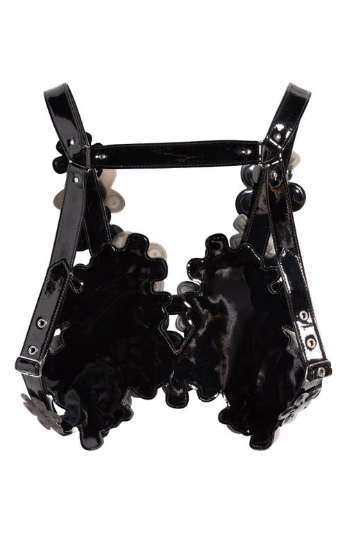 Shop Noir Kei Ninomiya Polyurethane Harness In Black