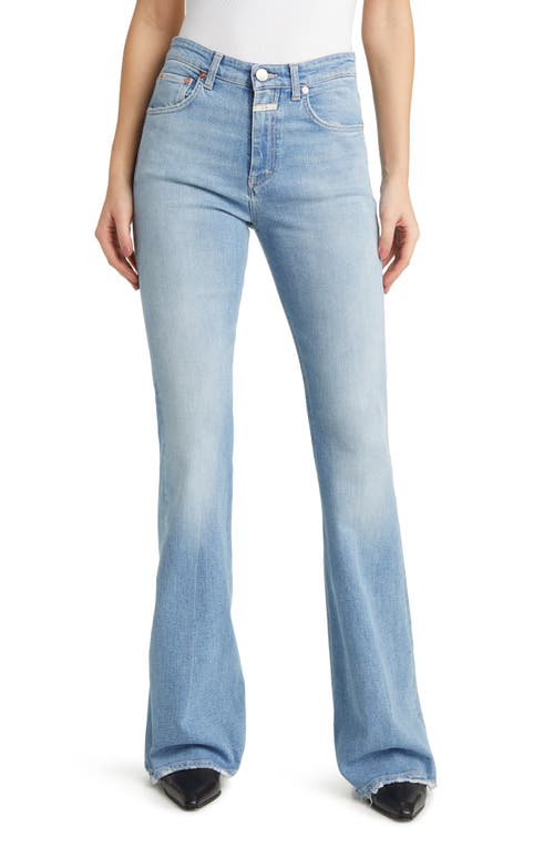 Closed Rawlin Flare Hem Jeans Light Blue at Nordstrom,