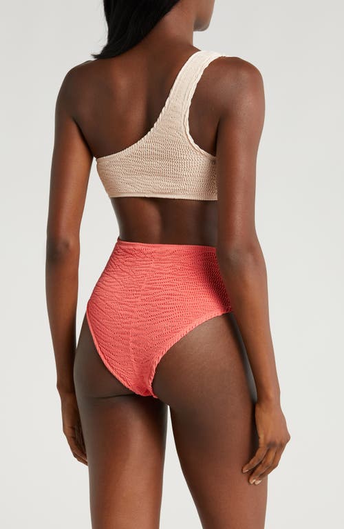 CLEONIE CLEONIE CUTOUT ONE-SHOULDER ONE-PIECE SWIMSUIT 