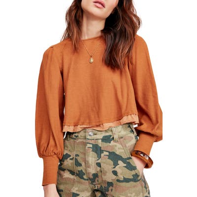Free People Billie Top, Brown