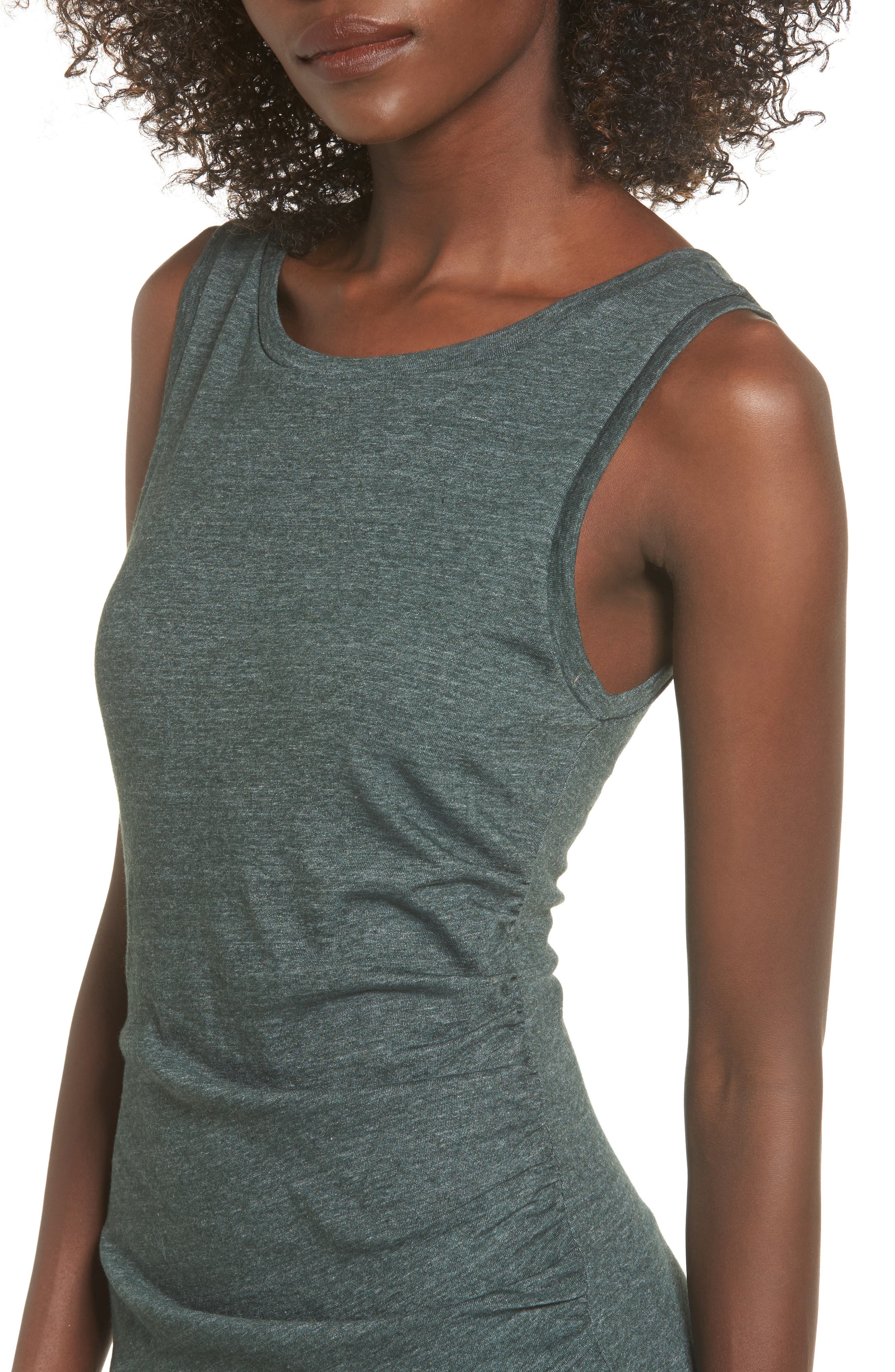 LEITH,
                            Ruched Body-Con Tank Dress,
                            Alternate thumbnail 214, color,
                            310
