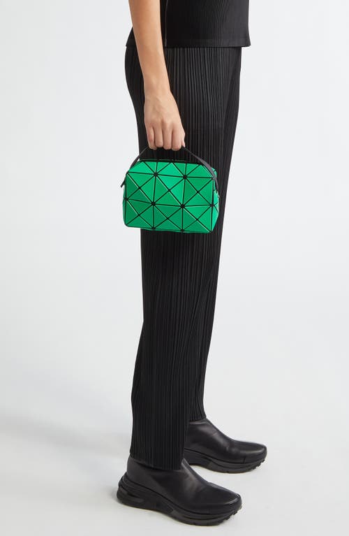 Shop Bao Bao Issey Miyake Cuboid Crossbody Bag In Green