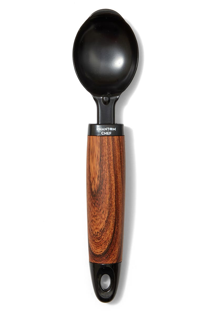 PHANTOM CHEF Ice Cream Spoon, Main, color, BLACK