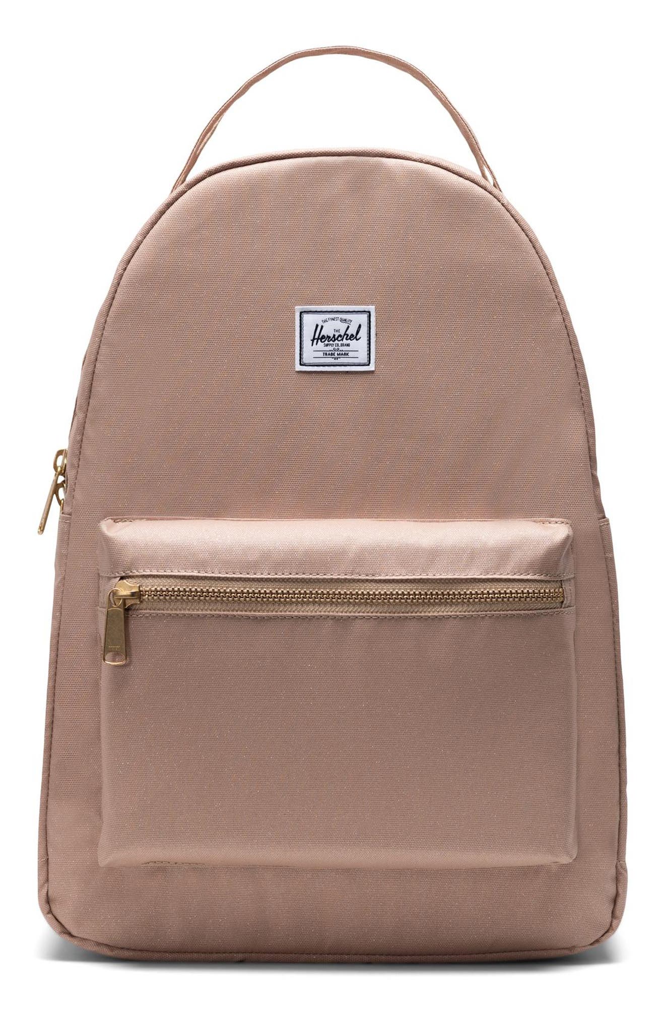 brown backpack womens