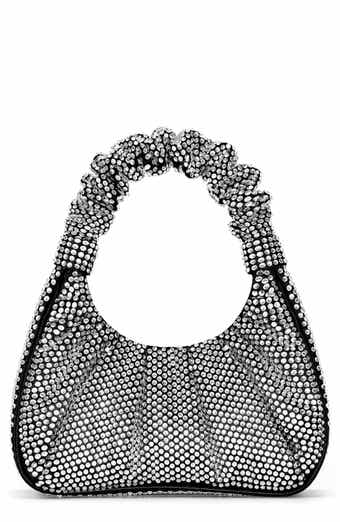 JW Pei Abacus Crystal-embellished Shoulder Bag - Black