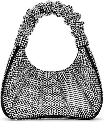  Customer reviews: JW PEI Gabbi Artifical Crystal Medium Ruched  Hobo Handbag - Black