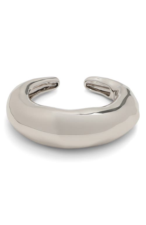 Alexis Bittar Large Molten Hinge Cuff Bracelet in Silver at Nordstrom