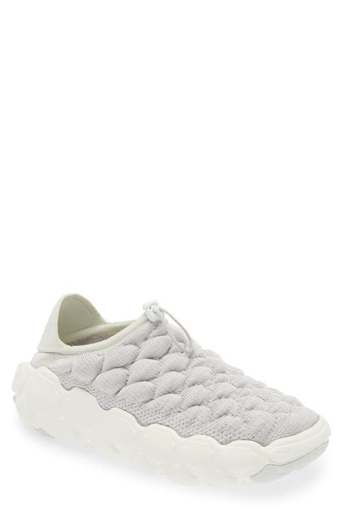 Nike Limitless Haven Unisex Flyknit Slip On Sneakers In Off White And Gray In Sea Glass/sail/violet