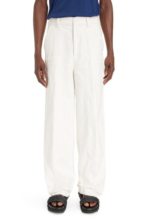 Dries Van Noten: Sand Philip Cuffed Pants