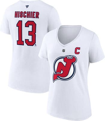 FANATICS Men's Fanatics Branded Heather Charcoal New Jersey Devils Stacked  Long Sleeve Hoodie T-Shirt
