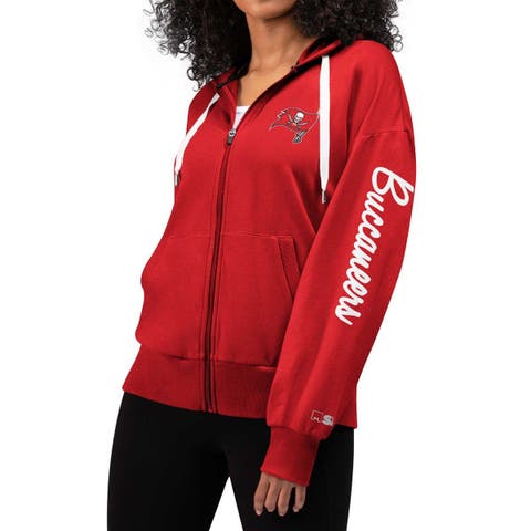 Kansas City Chiefs DKNY Sport Women's Bobbi Color Blocked Pullover Hoodie -  White/Red