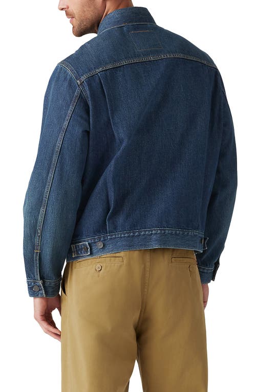 Shop Levi's Type 2 Denim Trucker Jacket In Oahe Tides