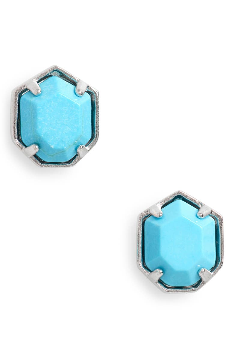 KENDRA SCOTT 'Logan' Stud Earrings, Main, color, 440