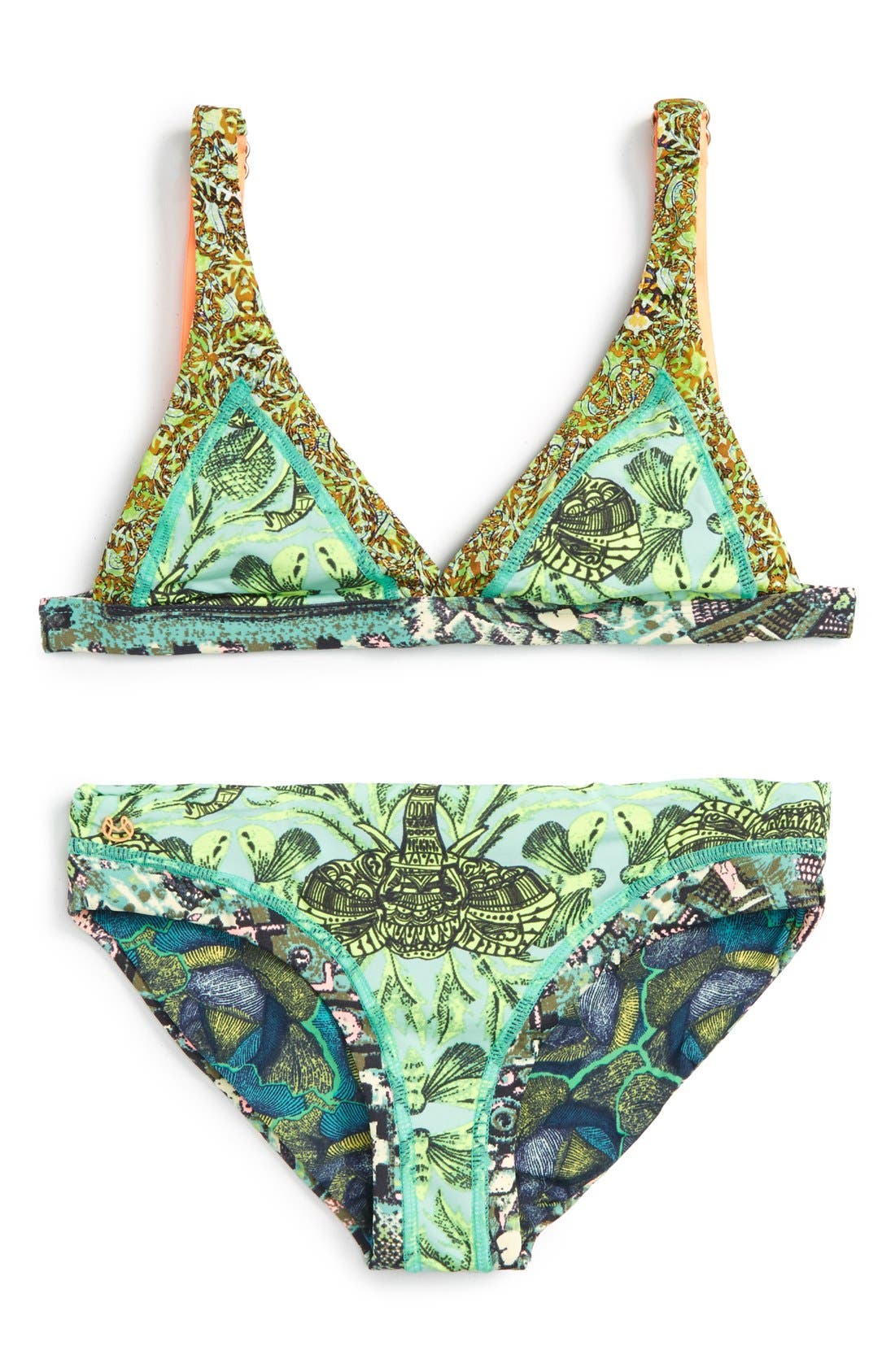 Maaji 'Forest Folk' Reversible TwoPiece Swimsuit (Big Girls) Nordstrom